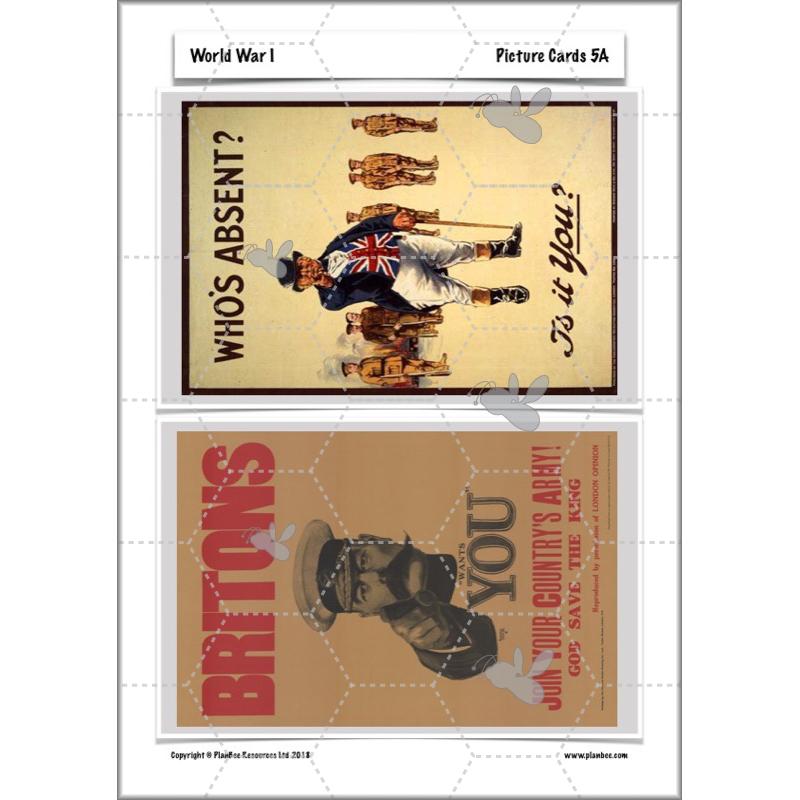 PlanBee World War One: KS2 History lessons, activities and resources