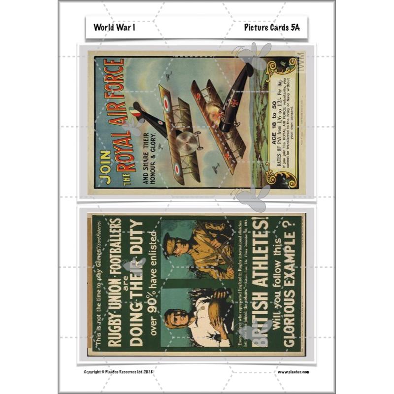 PlanBee World War One: KS2 History lessons, activities and resources