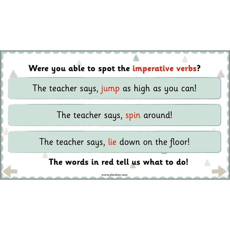 PlanBee Writing Instructions Year 1 English lessons and activities by PlanBee