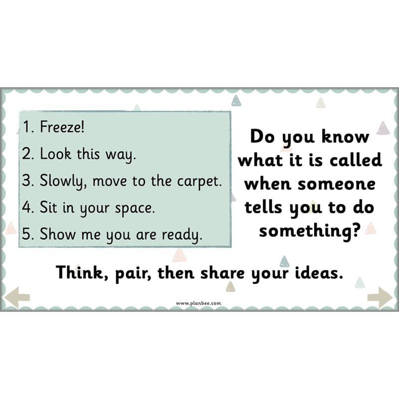 PlanBee Writing Instructions Year 1 English lessons and activities by PlanBee