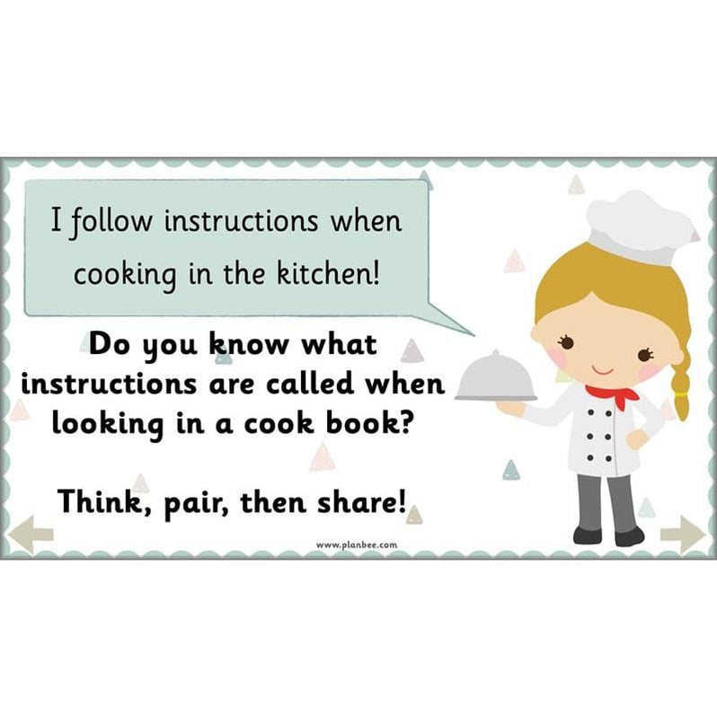 Writing Instructions Year 1 English lessons by PlanBee