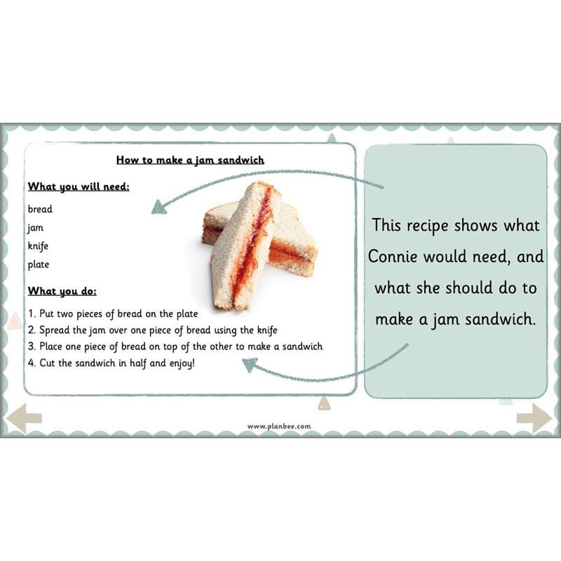 PlanBee Writing Instructions Year 1 English lessons and activities by PlanBee