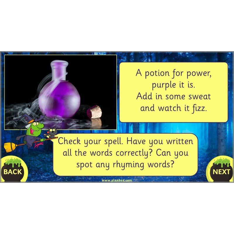 PlanBee Magic Spell Writing KS1 Year 1 English by PlanBee
