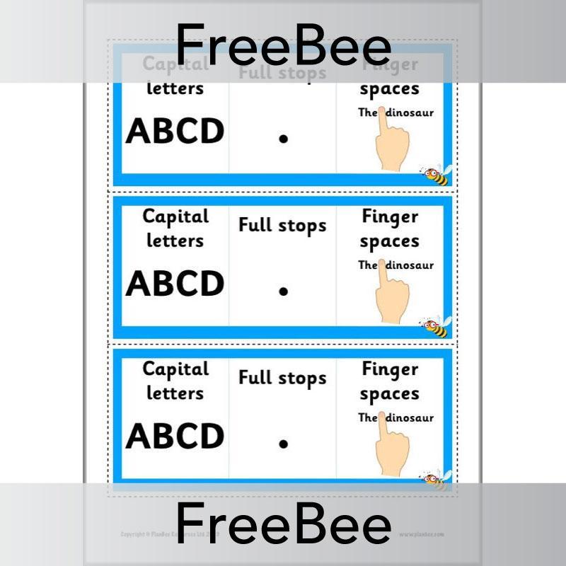 FREE Writing Reminders KS1 by PlanBee