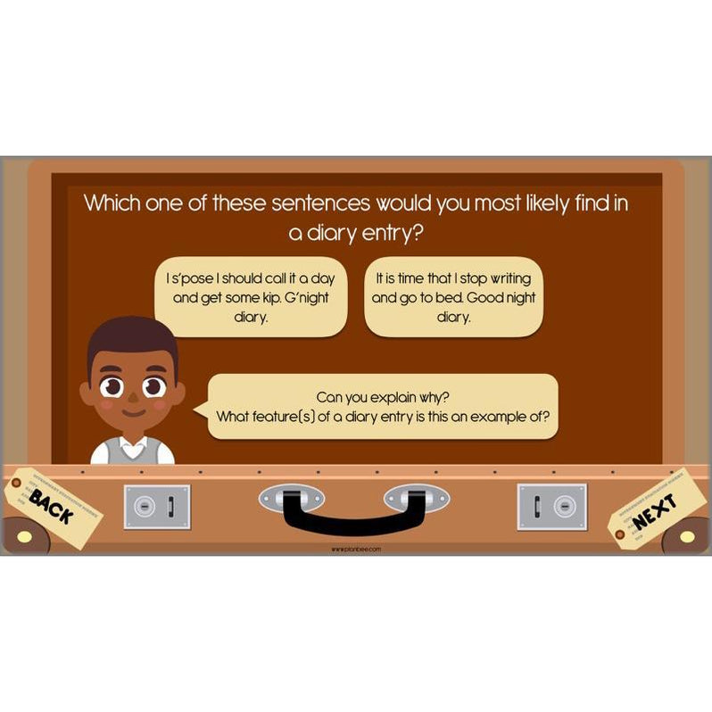 World War 2 Evacuee Diary Entries Lesson Plans by PlanBee