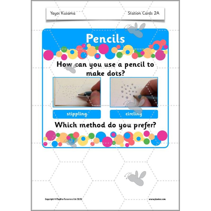 PlanBee Yayoi Kusama Lesson Plan - Famous Artists KS1