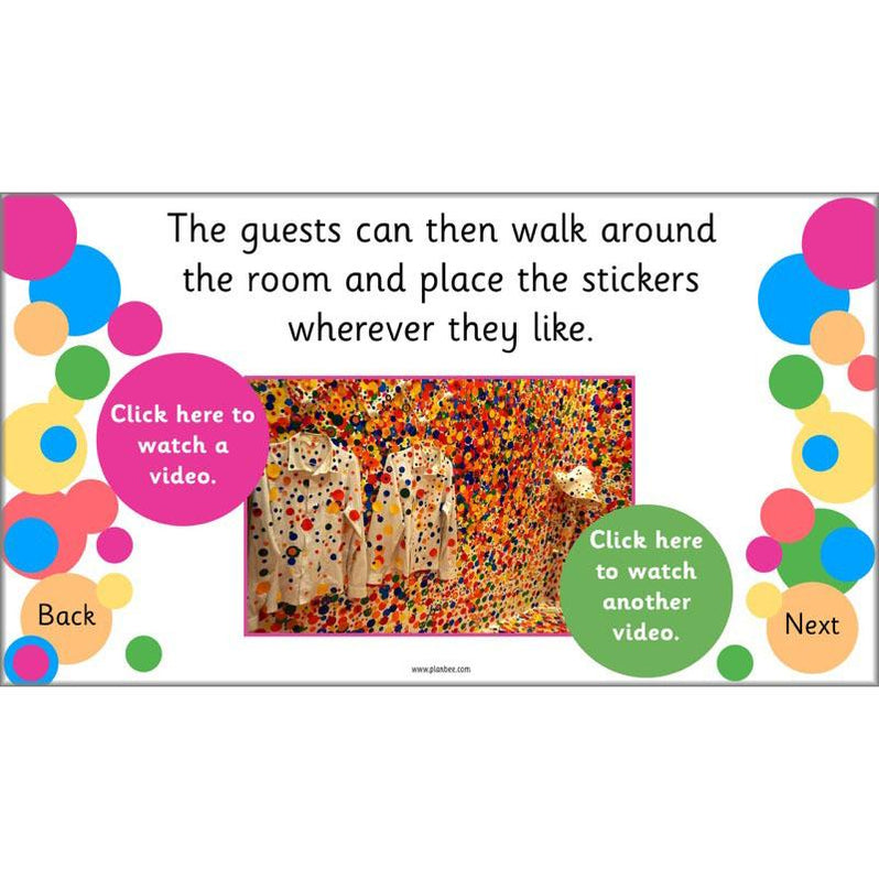 Yayoi Kusama KS1 Famous Artists Lesson Pack by PlanBee