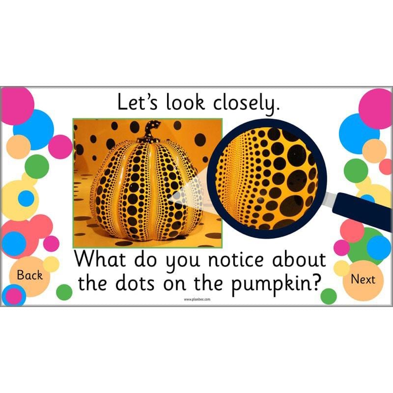 PlanBee Yayoi Kusama Lesson Plan - Famous Artists KS1