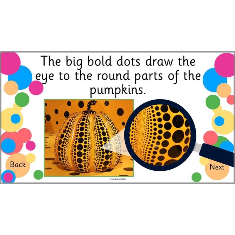 PlanBee Yayoi Kusama Lesson Plan - Famous Artists KS1