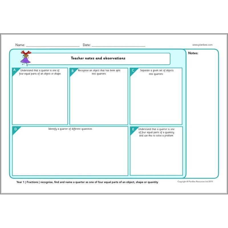 PlanBee Year 1 Maths Assessment Pack | Primary Maths Resources