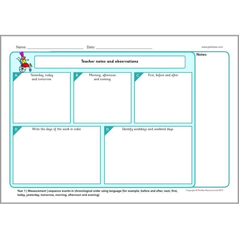 PlanBee Year 1 Maths Assessment Pack | Primary Maths Resources