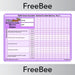 PlanBee Science Assesment Grid | PlanBee FreeBees
