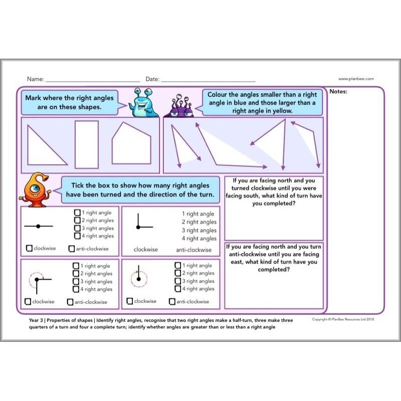 PlanBee Year 3 Maths Assessment Pack | New Curriculum