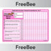PlanBee Free Year 3 Maths Assessment Grid | PlanBee
