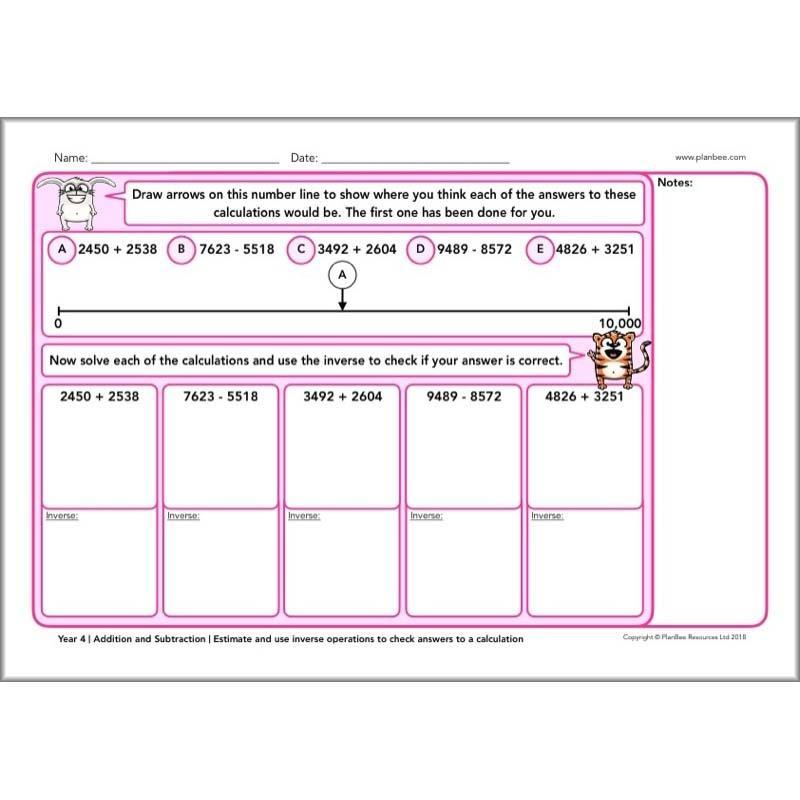 PlanBee Year 4 Maths Assessment Pack | New Curriculum