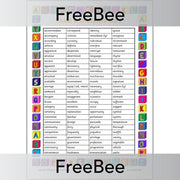 Year 6 Spelling Words by PlanBee