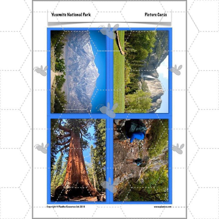 PlanBee Yosemite National Park: Year 5 & Year 6 Geography scheme of work