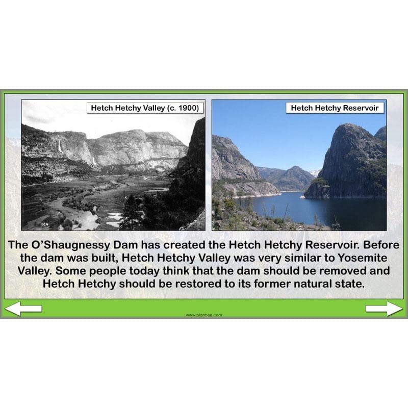 PlanBee Yosemite National Park: Year 5 & Year 6 Geography scheme of work