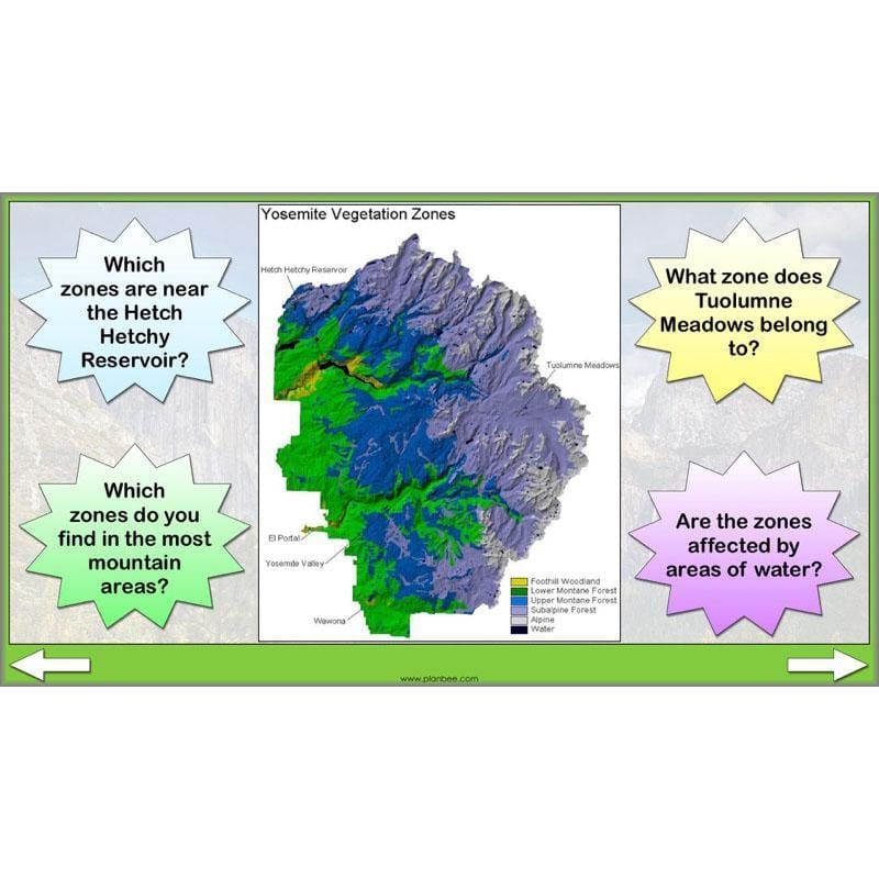 PlanBee Yosemite National Park: Year 5 & Year 6 Geography scheme of work