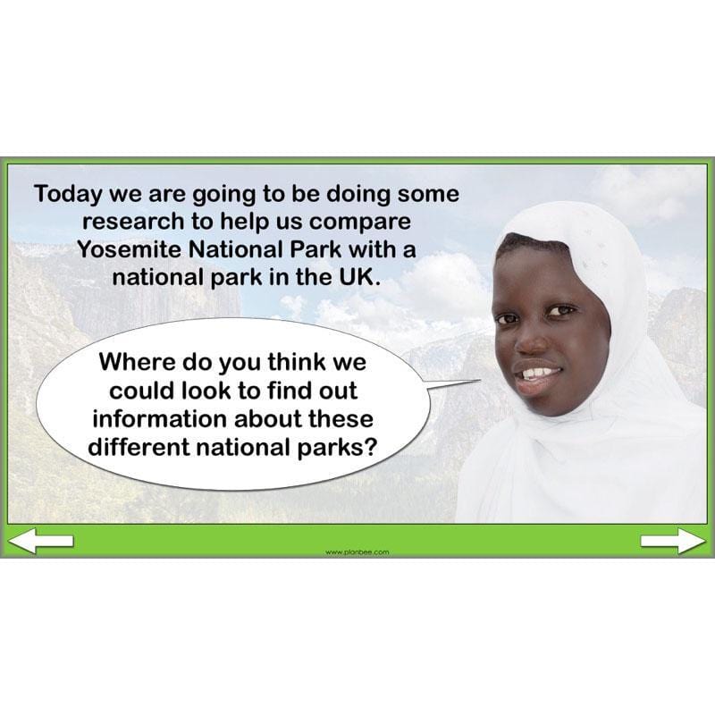 PlanBee Yosemite National Park: Year 5 & Year 6 Geography scheme of work