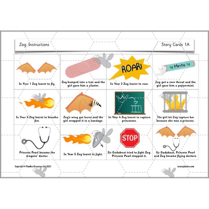 PlanBee Zog Instructions KS1 by PlanBee	
