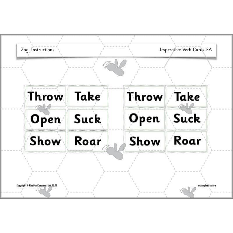 PlanBee Zog Instructions KS1 by PlanBee	