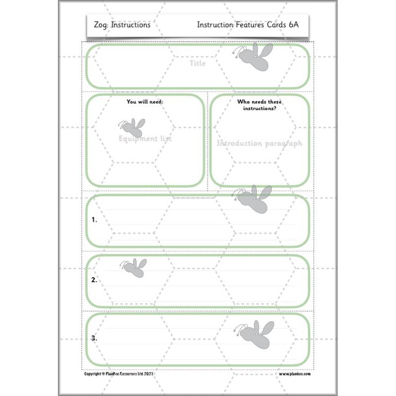 PlanBee Zog Instructions KS1 by PlanBee	